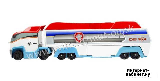 Щенячий патруль - Автовоз, 60 см Омск - изображение 1