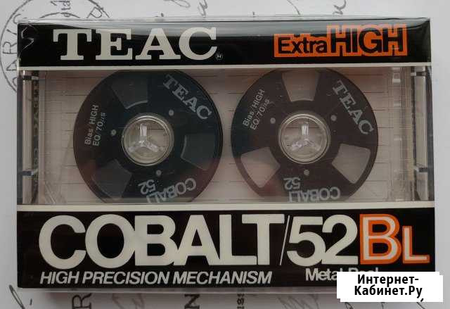 Аудиокассета Teac cobalt 52 BL Очень редкая Йошкар-Ола - изображение 1