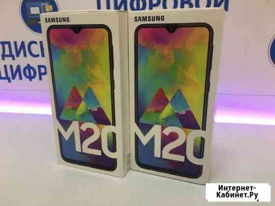 Новый/Смартфон SAMSUNG Galaxy M20/32Gb/NFC/5000Mi Вологда