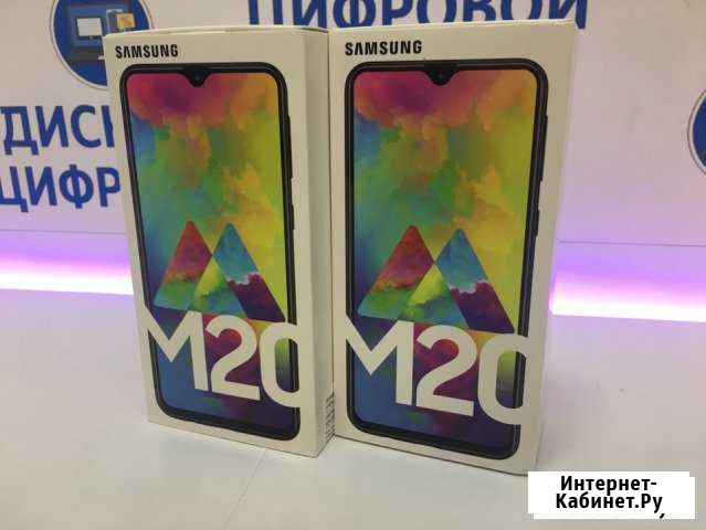 Новый/Смартфон SAMSUNG Galaxy M20/32Gb/NFC/5000Mi Вологда - изображение 1