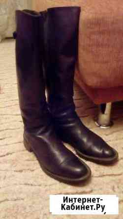 Весенние сапоги из натуральной кожи Челябинск