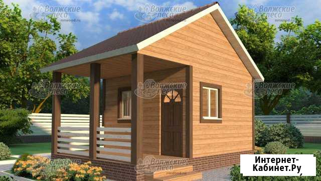 Баня каркасно-щитовая 4х6 Нижний Новгород - изображение 1