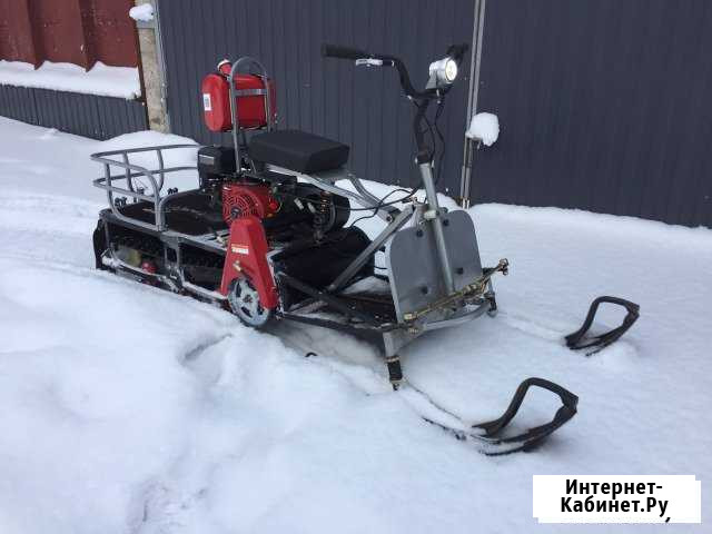 Новый мотобуксировщик Мухтар 7+лыжный модуль Череповец - изображение 1