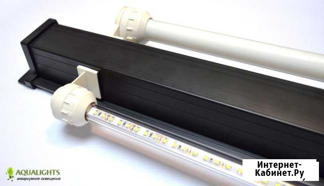 Яркое светодиодное освещение для аквариума Москва - изображение 1
