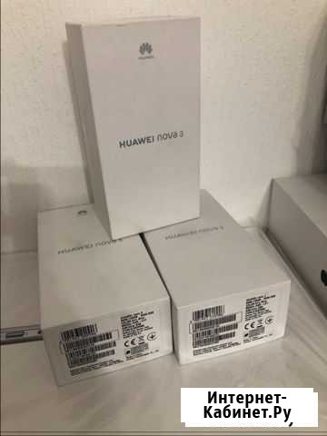 Huawei Nova 3 4gb/128gb цвет Blue/Black. Новые Санкт-Петербург - изображение 1