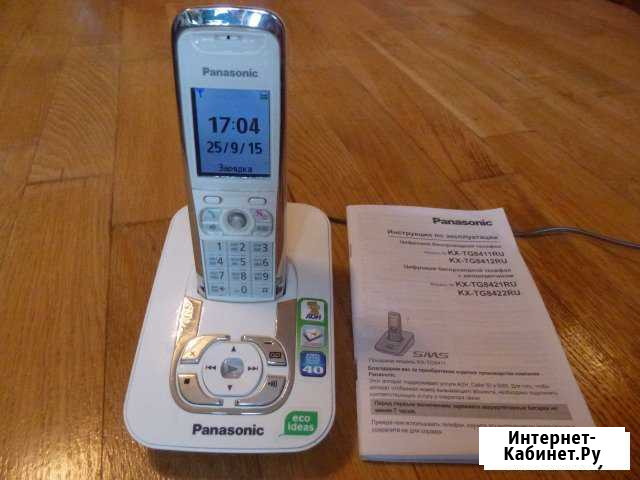 Беспроводной телефон Panasonic KX-TG8421RU автоотв Санкт-Петербург - изображение 1