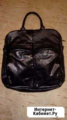 Настоящая кожаная сумка Puma+lui vuitton Челябинск - изображение 1