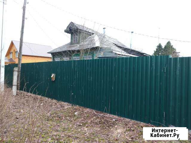Дом 40 кв.м. на участке 7 сот. Струнино - изображение 1