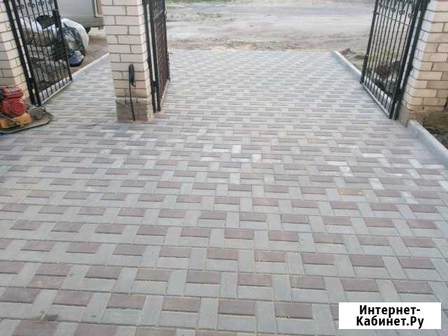 Укладка тротуарной плитки,брусчатки Лиски - изображение 1