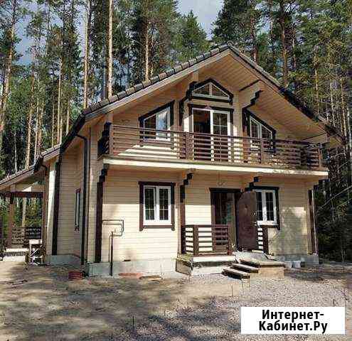 Изготовление домов из профилированного бруса Пермь