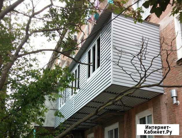 Балконы установка расширение утепление ремонт Махачкала - изображение 1