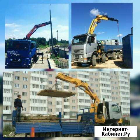 Услуги аренда манипулятора, кран от 5 до 10 тонн Санкт-Петербург - изображение 1