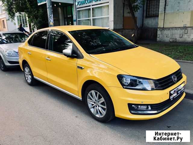 Аренда такси Volkswagen polo Москва - изображение 1