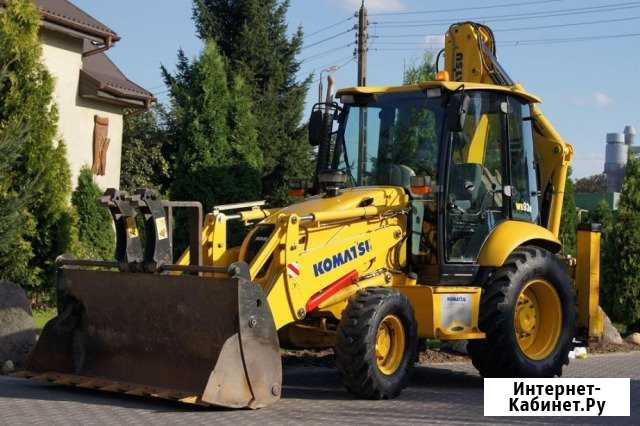 Аренда экскаватора-погрузчика Komatsu Челябинск - изображение 1