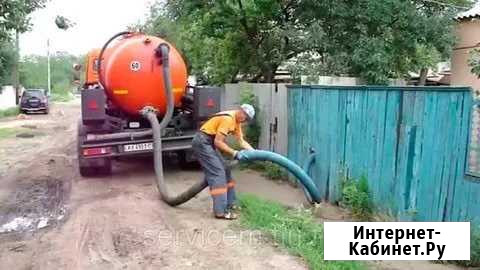 Откачка сливных ям, выкачка туалетов, канализации Батайск - изображение 1