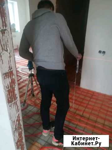 Стяжка пола механизированная полусухая Казань - изображение 1