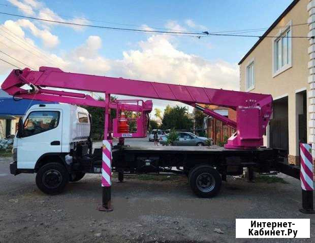 Аренда Автовышки 28-32м с коленом Белгород - изображение 1