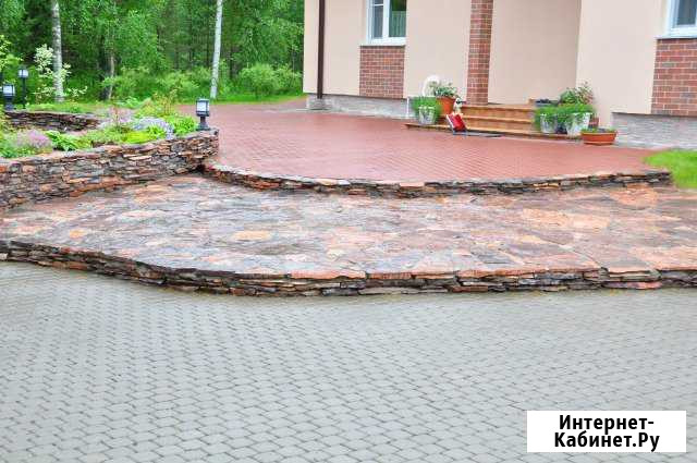 Укладка тротуарной плитки, благоустройство Петрозаводск - изображение 1