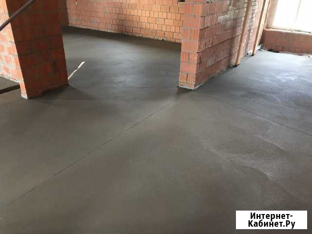 Полусухая стяжка пола за 1-день (ровный пол) /25 Санкт-Петербург - изображение 1