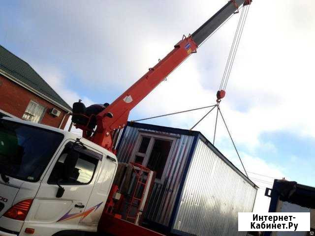 Услуги крана манипулятора Подольск Чехов Серпухов Подольск - изображение 1