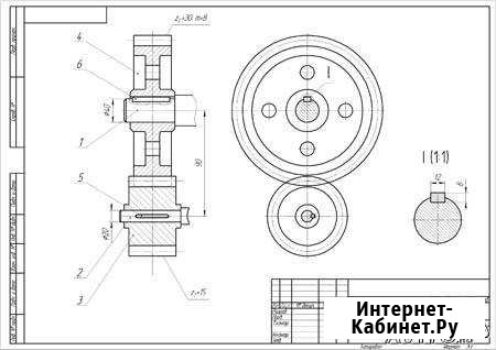 Чертежи Autocad, Компас 3D, SolidWorks Москва - изображение 1