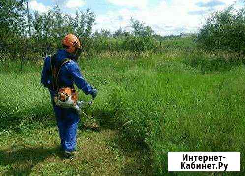 Покос травы Новопокровская