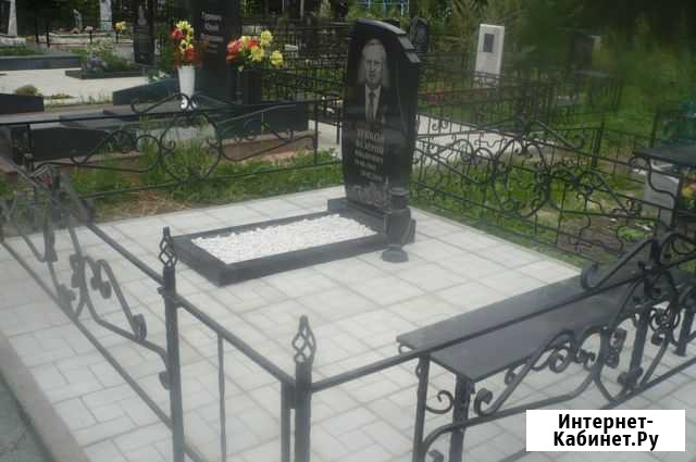 Благоустройство могил, укладка тротуарной плитки Барнаул - изображение 1