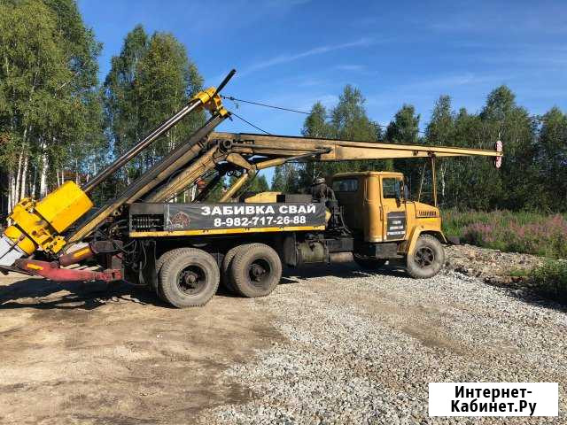 Забивка свай для вашего фундамента урфо Екатеринбург - изображение 1