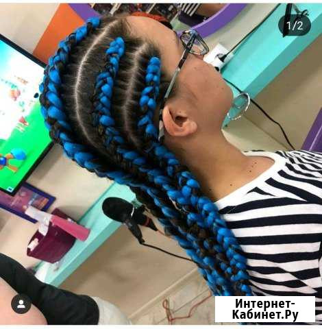 Косы с канекалоном. Брейды. Афрокосички Москва - изображение 1