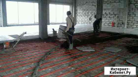 Полусухая стяжка пола Набережные Челны