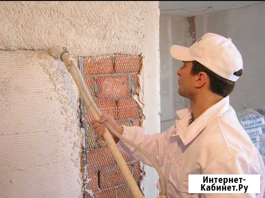 Штукатурка машинного нанесения. Механизированная Махачкала - изображение 1