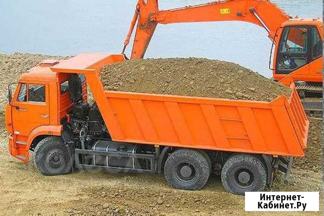 Пгс песок гравий щебень отсев шлак опилки Иркутск - изображение 1