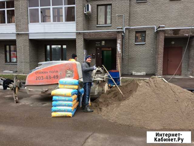Полусухая стяжка пола Казань - изображение 1