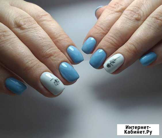 Маникюр, педикюр, покрытие гель лаком, укрепление Омск - изображение 1