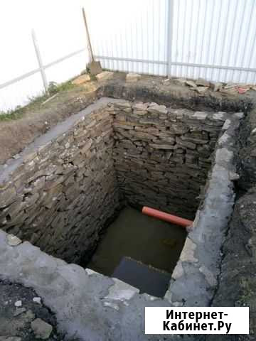 Сливные ямы под ключ водопровод канализация Шахты - изображение 1