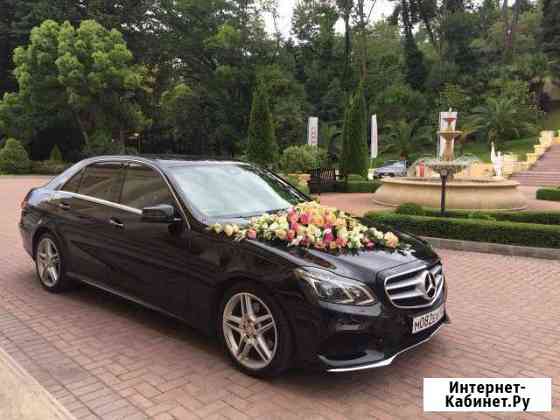 Аренда авто с водителем Mercedes E-200 Сочи