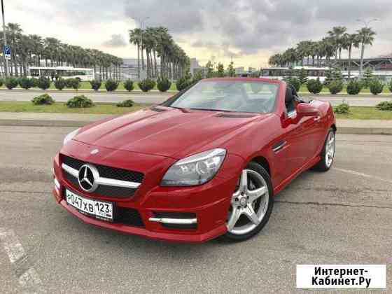 Аренда кабриолета Mercedes SLK 2,5л Сочи