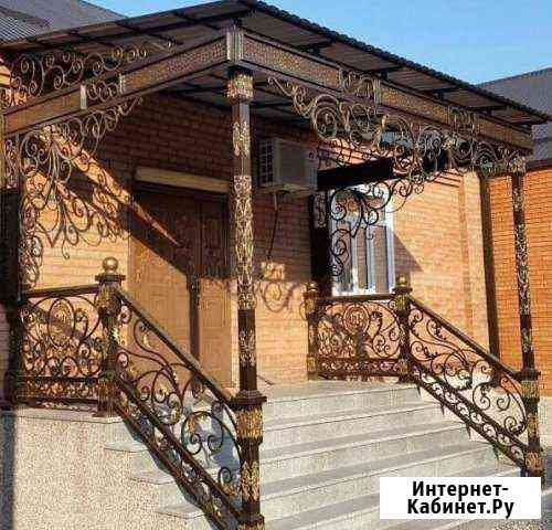 Кованные козырьки Грозный
