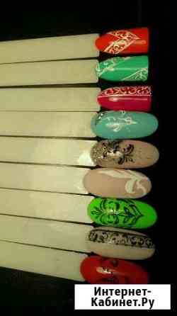 Маникюр педикюр покрытие гель лаком за1700р Москва