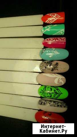 Маникюр педикюр покрытие гель лаком за1700р Москва - изображение 1