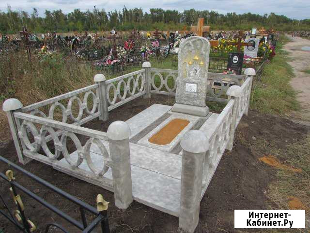 Памятники ограды плитка изготовление установка Липецк - изображение 1