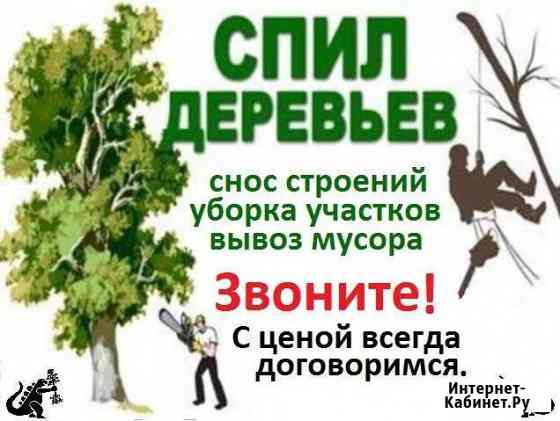 Спил деревьев/ Покос травы/ Уборка участков Ростов-на-Дону