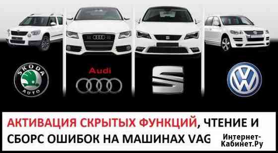 Активация скрытых функций на VW, Skoda, Seat, Audi Ейск