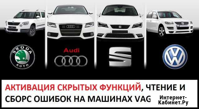 Активация скрытых функций на VW, Skoda, Seat, Audi Ейск - изображение 1