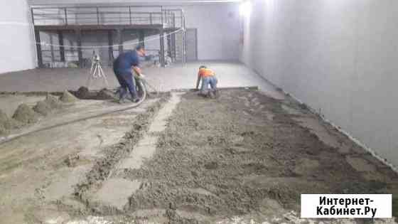 Стяжка пола. Штукатурка стен.Механизированная Старый Оскол