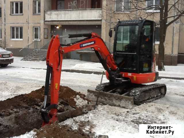 Аренда мини экскаватора, услуги миниэкскаватора Калининград - изображение 1