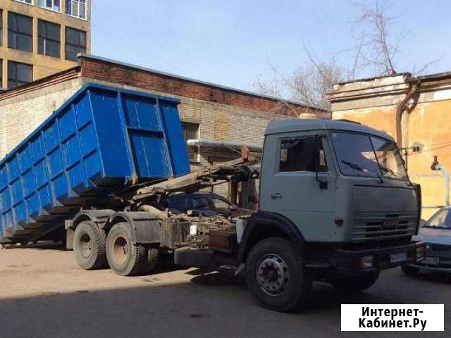Вывоз мусора пухто 27м3 контейнер 27 м3 Санкт-Петербург - изображение 1