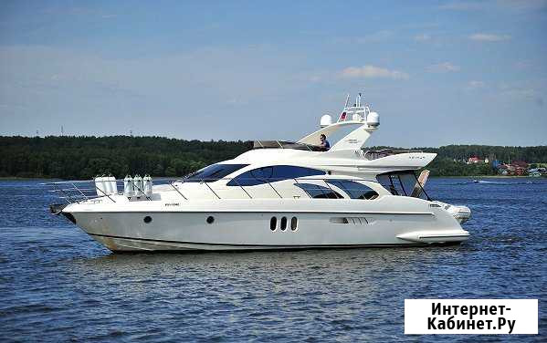 Аренда яхты в Москве и Подмосковье. Azimut 55 Москва - изображение 1