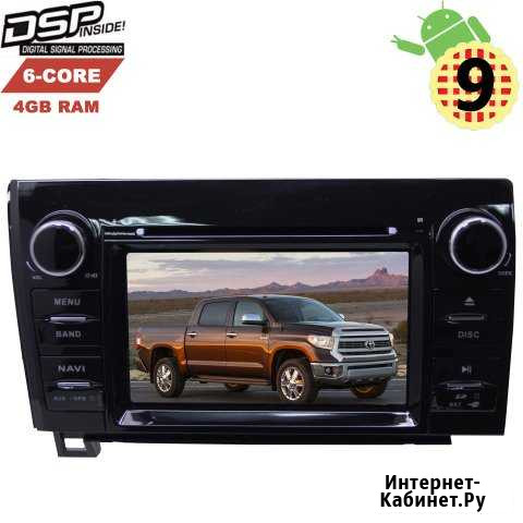 Штатная магнитола Toyota Tundra 2007-2013 г Красноярск - изображение 1