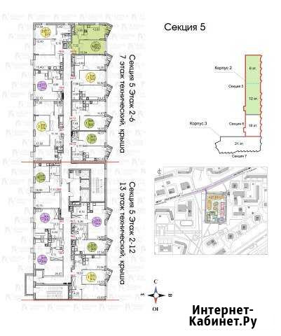1-к квартира, 39 кв.м., 6/12 эт. Москва - изображение 1